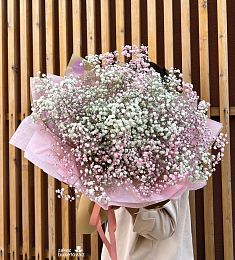 Букет "Вата" L из гипсофилы 