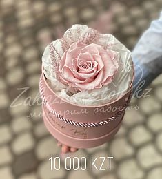 Стабилизированная роза в в коробке