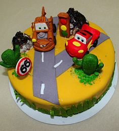 Торт "Тачки"