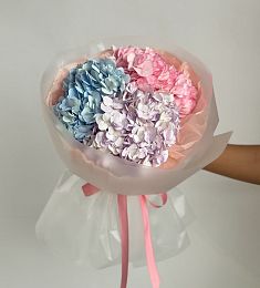 Букет из 3 гортензий МОНО