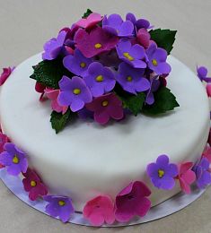 Торт "Фиалковый рай"
