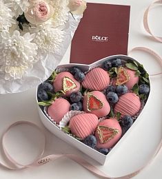 Клубничный бокс "My love" S