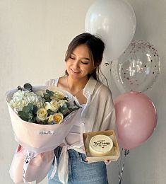 Сет «Стаканчик» с шарами