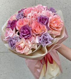 Букет "Лиана" из голландских роз