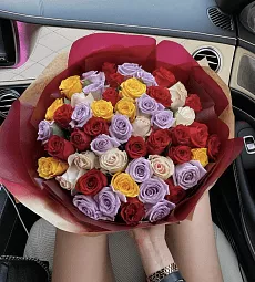 Голландская роза 50 см - соберите букет